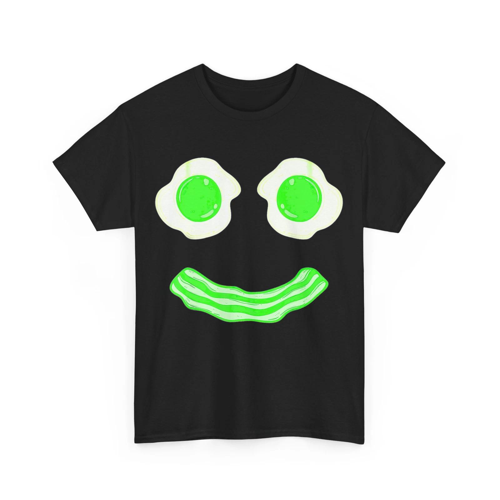 Green Eggs Smile Brunch Breakfast T shirt S