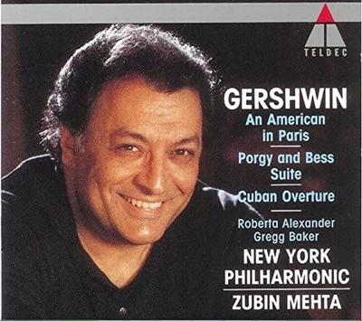 CD GERSHWIN, MEHTA; NYP - American In Paris  Germany Folk Used