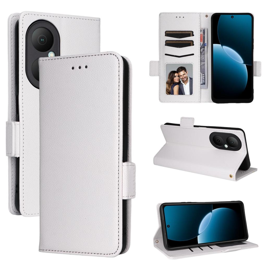 Flip Cover für Huawei Enjoy 80 4G PU-Leder Ganzkörperschutz Mit [RFID-Blockierung] Stoßfest Langlebig Retro Handyhülle