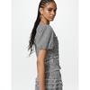 Uniqlo Japan Shirring Volume Sleeve T