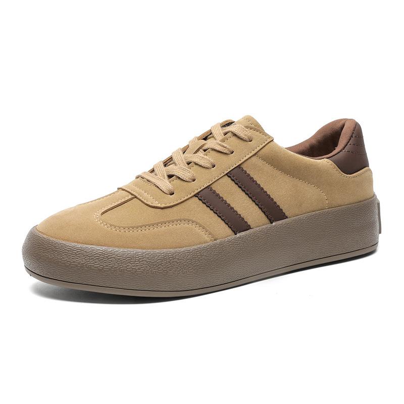 

Platform soled German training shoes casual board shoes men s 2025 spring and autumn new classic versatile splicing fashion sports board shoes 7960 39 хаки