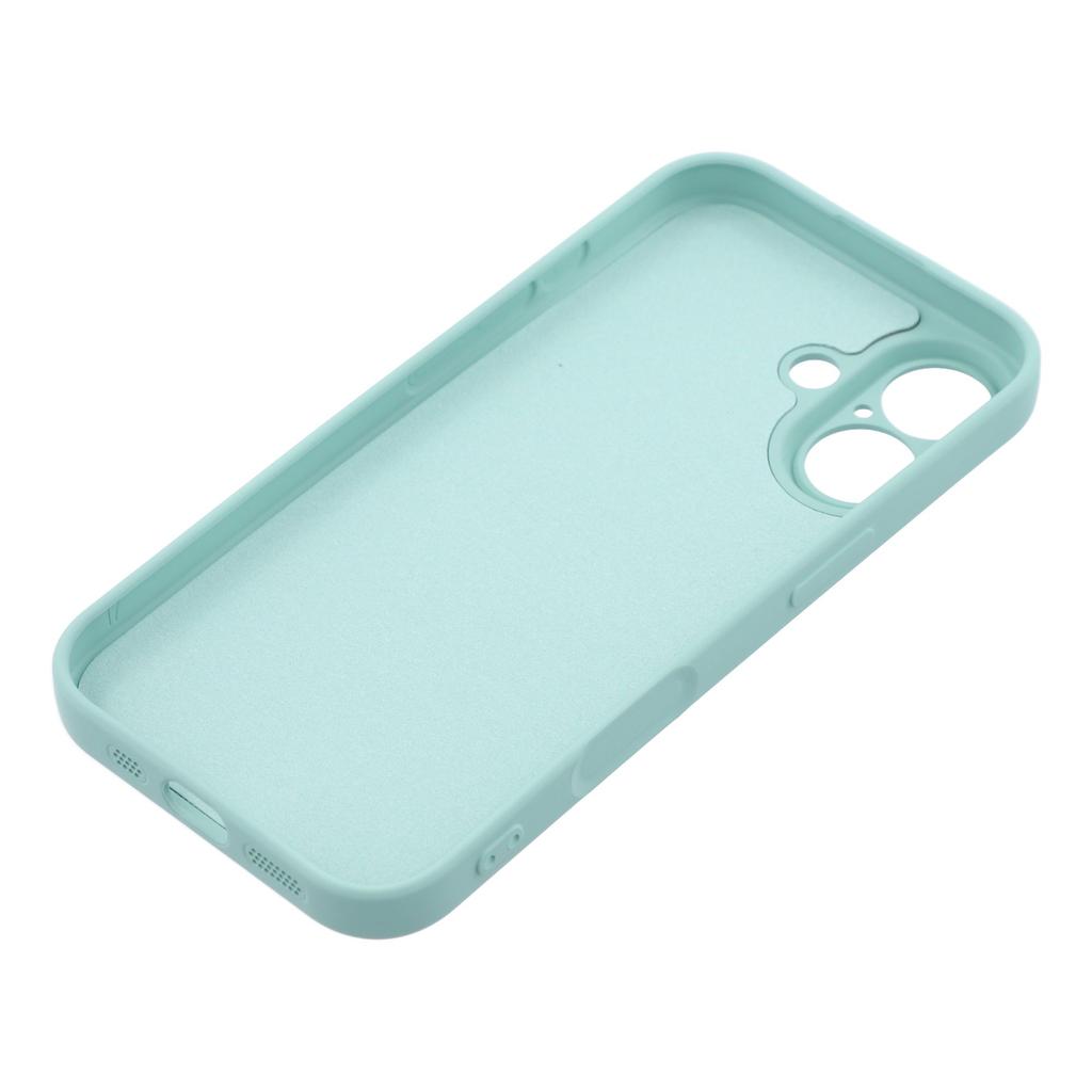 For iPhone 17 Silicone Case with Strap Ring Kickstand Phone Cover