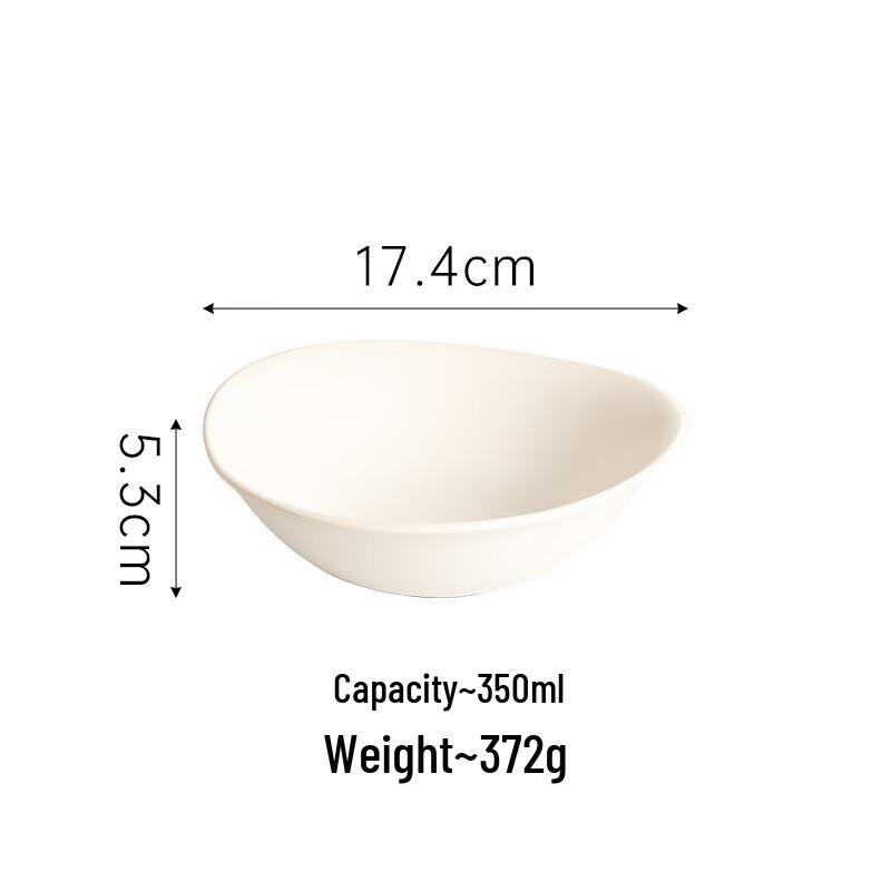 ZISIZ Handled Ceramic Bowl