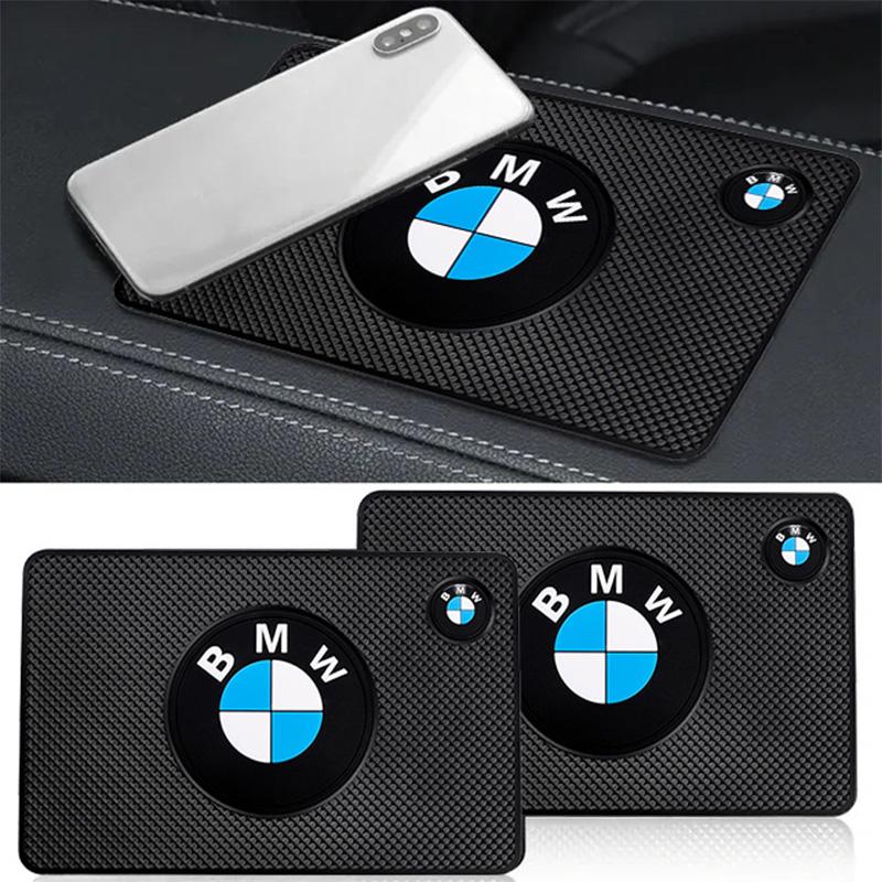 For BMW M X1 X3 For BMW Series i3 i4 G07 G06 G05 G02 G01 F48 F39 G42 G30 G20 Key Chain 1Pcs Car Dashboard Non-Slip Mat PVC Silicone Anti-Slip