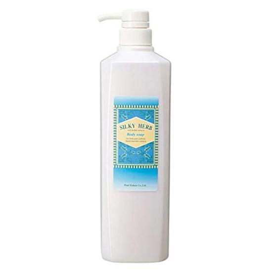 Pearl Chemical Silky Herb Body Soap 1000ml