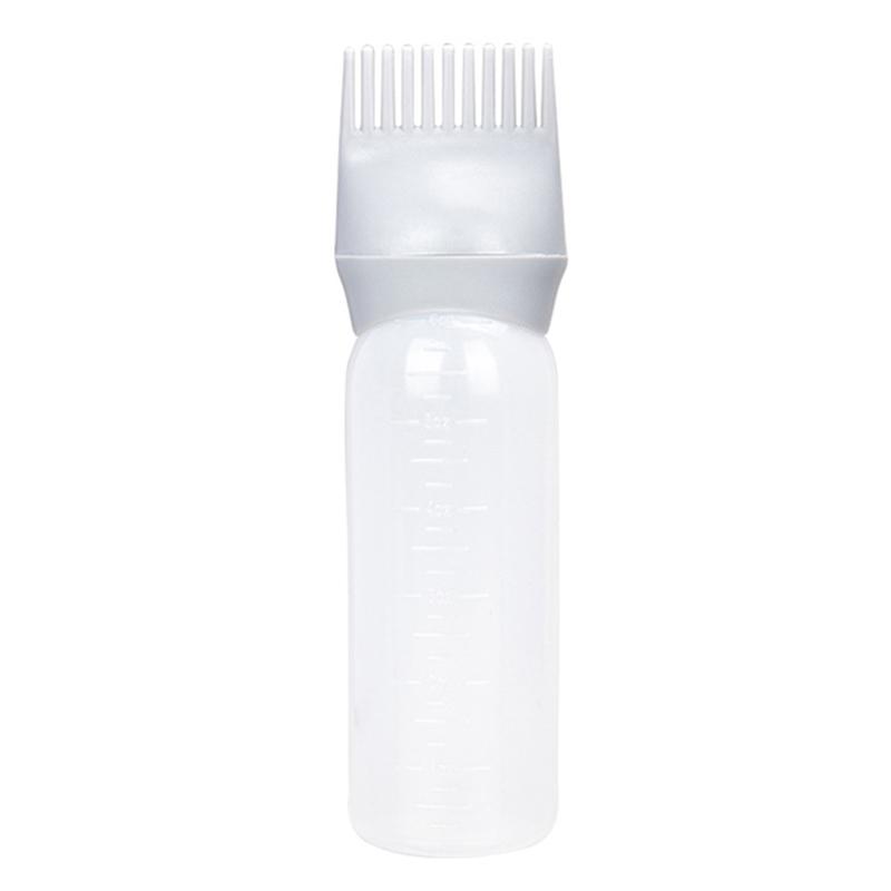 

120 мл краска для волос шампунь флакон аппликатор окрашивание кисть для мытья волос серый