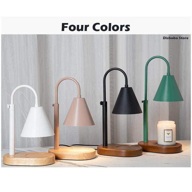 Telescopic Lamp Bedside Table Timing Korean Room Decor Aroma Lamps Nordic Candle Warmer Height Adjustment Intelligent Vintage