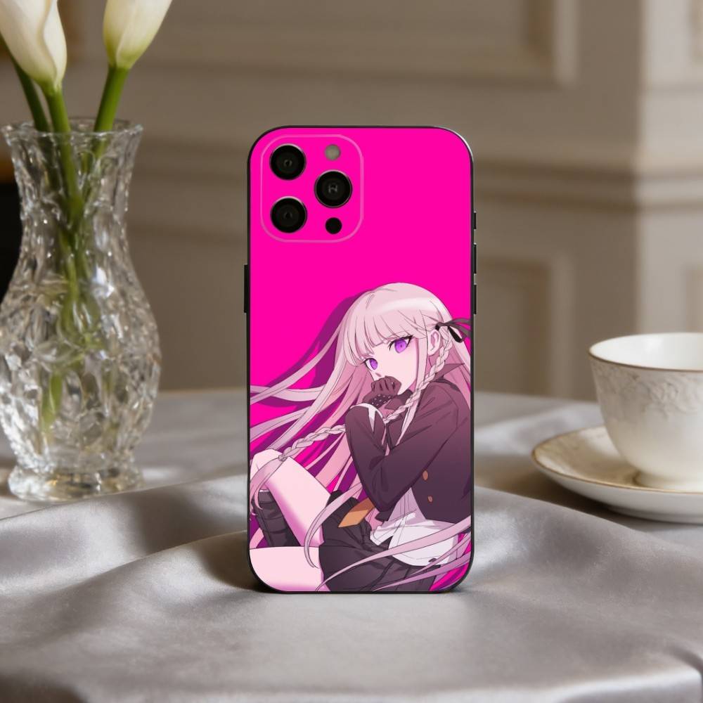 K-Kyoko K-Kirigiri Danganronpa Cute Phone Case For iPhone 17pro, 16,15,14,13,12,11 X XR Plus,Others Soft Black Cover