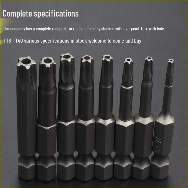 Nigao S2 Internal Hex Five-Point Star Magnetic Air Impact Driver Bit