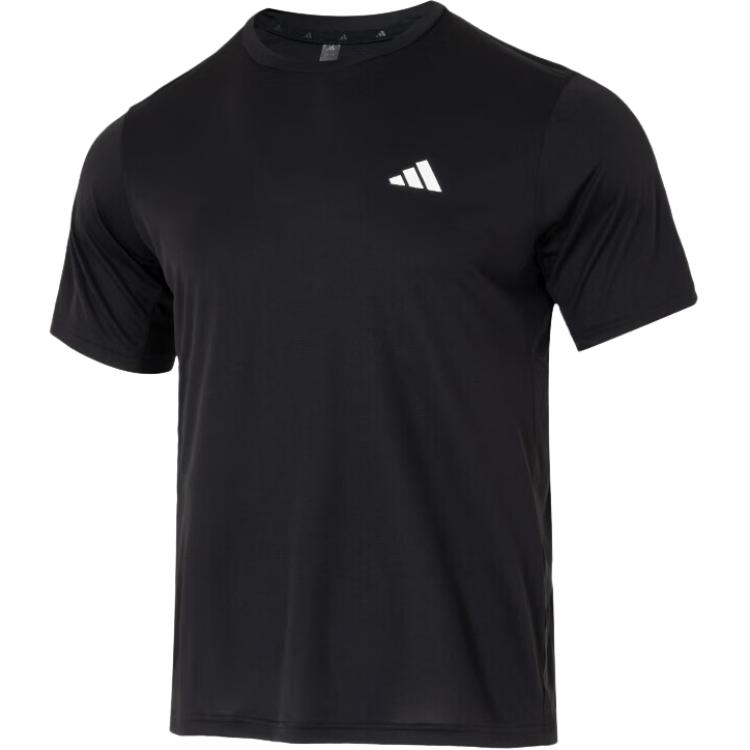 Adidas Comfortable Breathable Round Neck Pullover Short Sleeve Running T-Shirt Men tops KU8712 S