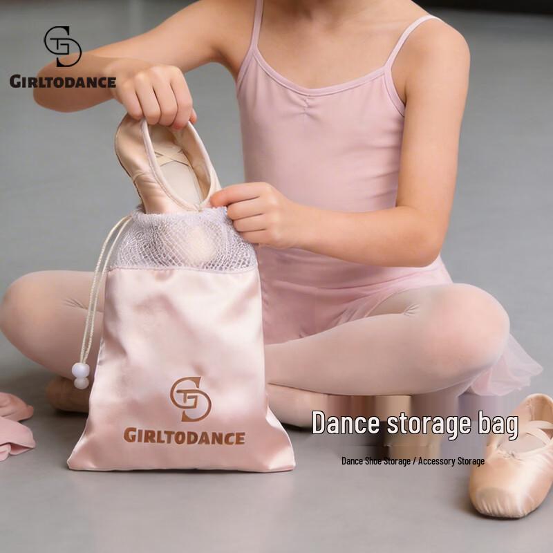 GIRL TO DANCE Ballet Dance Shoe Storage Bag