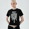 [mardimercredi] SLIM TSHIRT BIJOU_BLACK WHITE