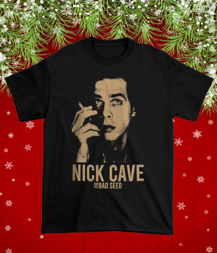 

Редкая унисекс футболка Nick Cave And The Bad Seeds Sharp Все размеры D737 Унисекс Футболка XXL
