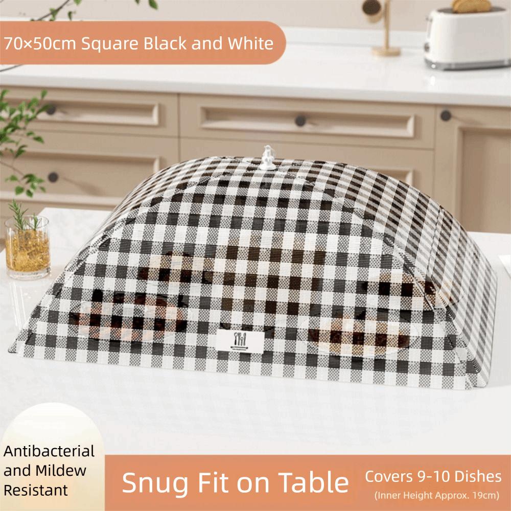 Breathable Mesh Dish Cover Washable Anti-fly Umbrella Tent High-quality Vegetable Umbrella Party