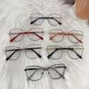 1Pcs New Metal Frame Men And Women Fashion Glasses Tac Material Day And Night Anti-Blue Light Glasses