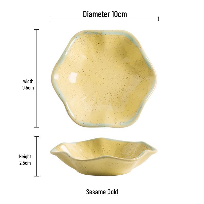 Lotus Leaf Ceramic Jewelry Tray - Decorative Home Ornament.