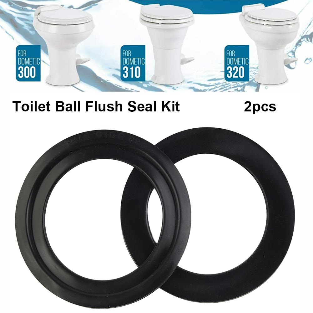 

2pcs Toilet Flush Ball Seals 385311658 Toilet Flush Ball Seals For Dometic 300 310 320 RV Toilets Motorhome China Mainland