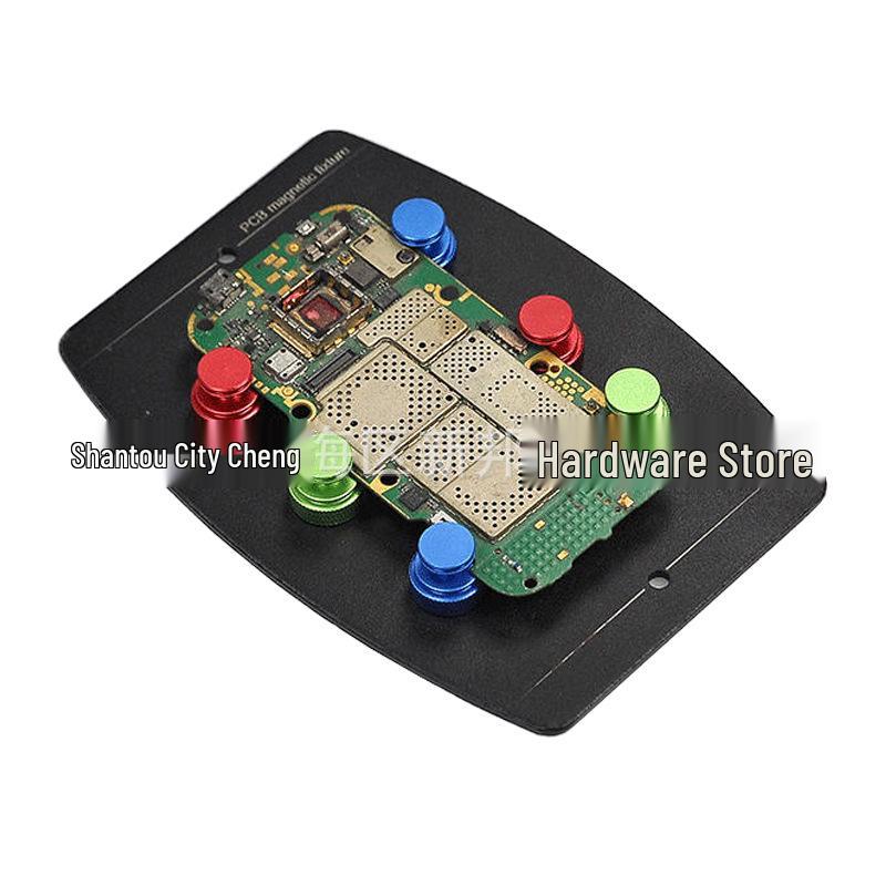 Mobile Circuit Board Repair Station with Magnifier & Alligator Clips