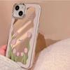 Spring Tulip Flower Makeup Mirror Phone Case for iPhone 17 Pro/13