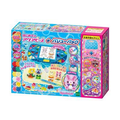 Aquabeads All-in-One Set [My First Aquabeads Value Pack] AQ-S99 ST Mark Certified, Ages 6 and Up, Water-Based, Building Toy, Aquabeads, Epoch