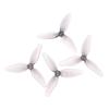 2Pairs Hqprop T3.5X3.5X3 3535 3.5Inch Fpv Prop Poly Carbonate Propeller 1.5Mm 3-Blade Race Prop Racing Drone Parts-Grey