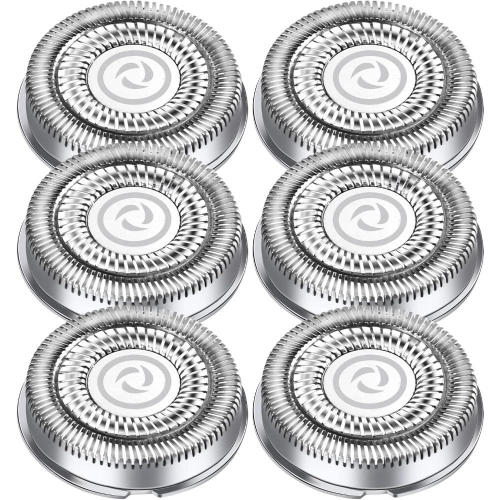 Aquatouch Ersatzscherköpfe, kompatibel mit Philips Serie 1000, 2000, 3000, 5000, AT8xx, AT7xx, PT8xx, PT7xx – Neues Zubehör