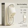 Summer 2025 Leakproof Non-slip Quick-drying Odorless Cool Slippers for Indoor Shower - Unisex.