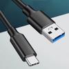 60W USB 3.2 10Gbps Type C Data Cable USB A to Type-C 3.2 Gen2 Cable Data Transfer USB C SSD Hard Disk Cable QC 3.0 Fast Charging