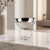 Stainless Steel Fruit Bowl Modern for Kitchen Counter, Entertaining Areas