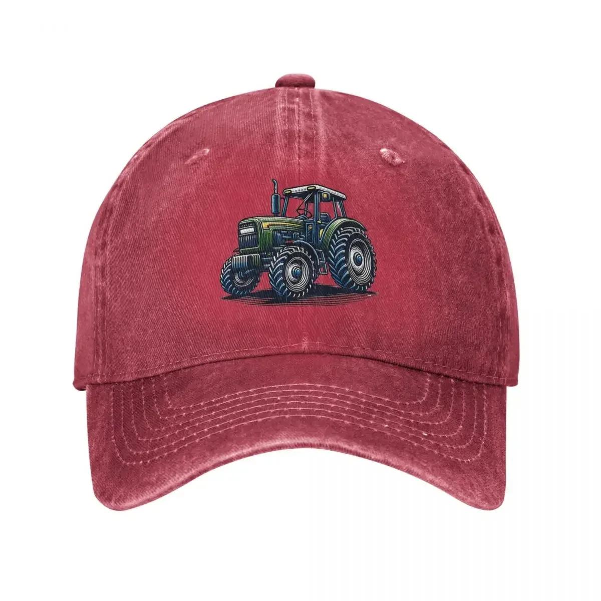 Fendt Agricultural Unisex Women Baseball Cap Farming Tractor Distressed Denim Hats Cap Vintage Outdoor Activities Gift Snapbac One Size