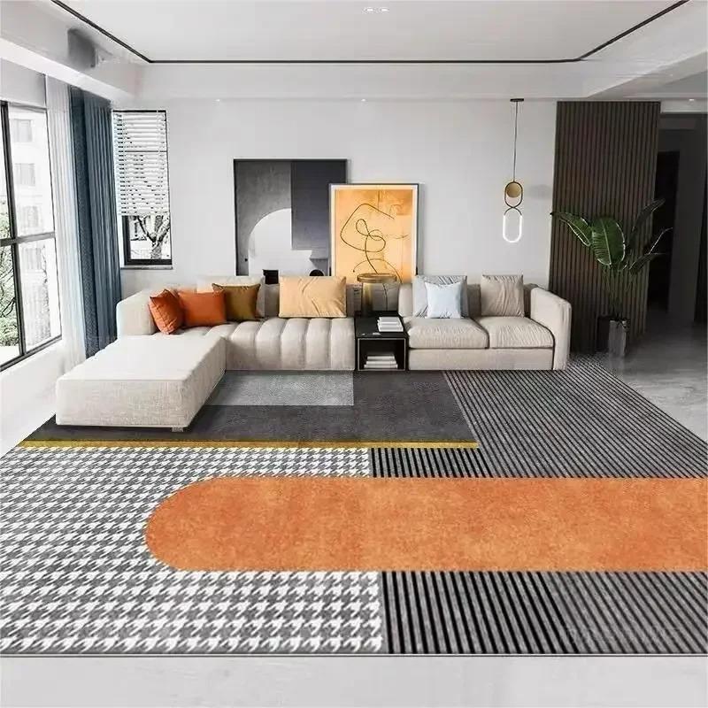 

Nordic Simple Style Carpet - Living Room Non-Slip Rug Bedroom Sofa Coffee Table Mat Soft Bedside Floor Carpet for Home Decor 40x60cm