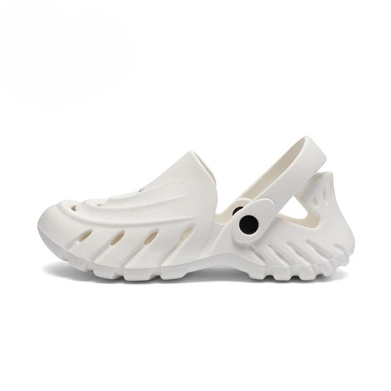 Fashion Hole Shoes Men's Sandal Beach Number 41 Descount Original Clearance Sale In Welcome Deal Daily Use Big Size 39 Eva Pvc Male Shoe