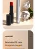 Compact USB Hair Straightener & Curler for Students – Dual Use for Straightening, Curling & Corn Perm In Dorms.