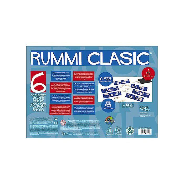 Společenská hra - Cayro - Klasické Rummy - 6 hráčů - Kognitivní rozvoj