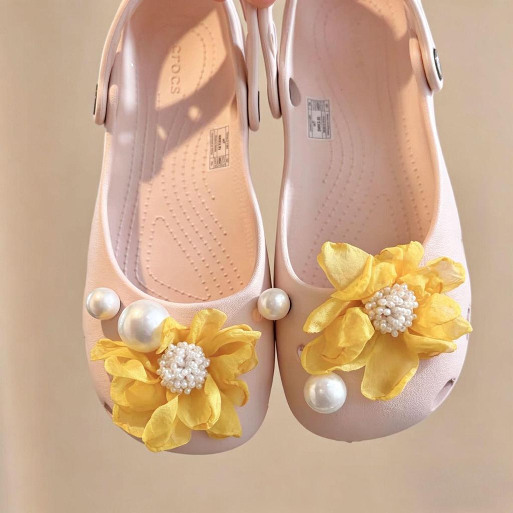 2026 Premium Ballet Shoe Flower Buckle - DIY Decorative Slipper Accessories