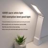Portable USB Reading Desk Lamp - Warm White Light for Bedroom or Desktop Table