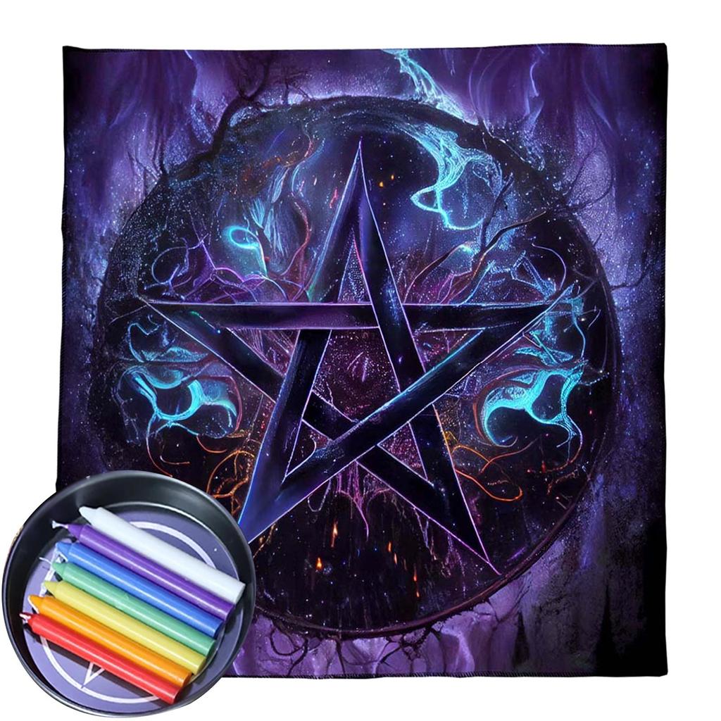 Tarot Tablecloth Cloth Table Cover for Mystical Practice Tarot Cloth Tablecloth Table Cover Divinations Special Cloth