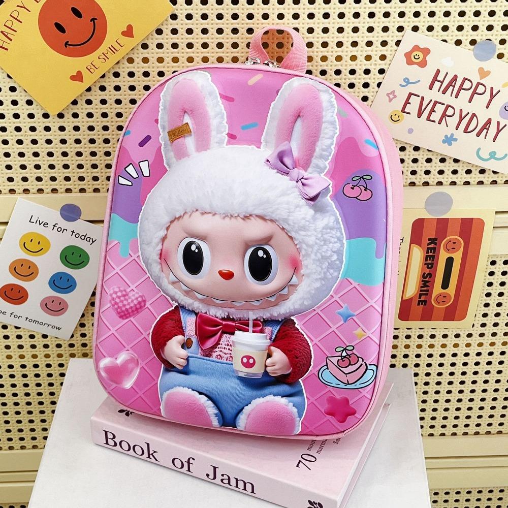 Cute Cartoon Boys and Girls Backpack Kindergarten Bag Outdoor Hard Shell Small Bag
