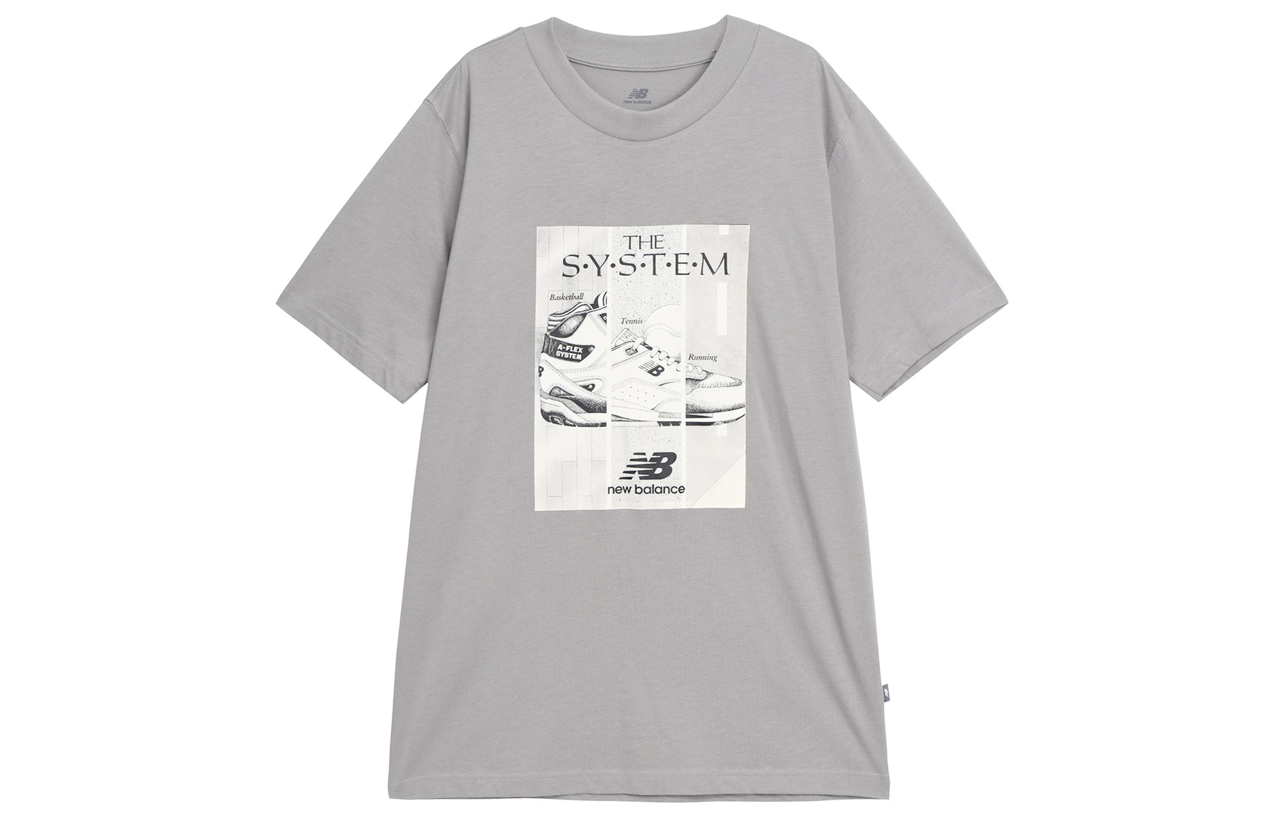 New Balance T Shirt Men s Slate Gray MT41595-YST M