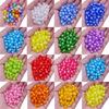 Double Layer 20Pcs For Jewelry Making Flower Loose Beads Pendant Transparent Necklace Bracelet DIY Crafts Wholesale