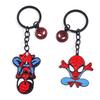 Superhero Film and Television Spider-Man Peripheral Cute Bag Keychain Cartoon Keychain Europe and America