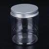 1 szt. 30-250 ml aluminiowa nakrętka pusty słoik przezroczysta plastikowa butelka kosmetyczna puszka pojemnik balsam do ust olej wosk pojemniki domowe butelki do przechowywania