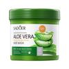 Aloe Vera Haarmaske 500gSADOER Feuchtigkeitsspendender Weichmachender Seidiger Conditioner