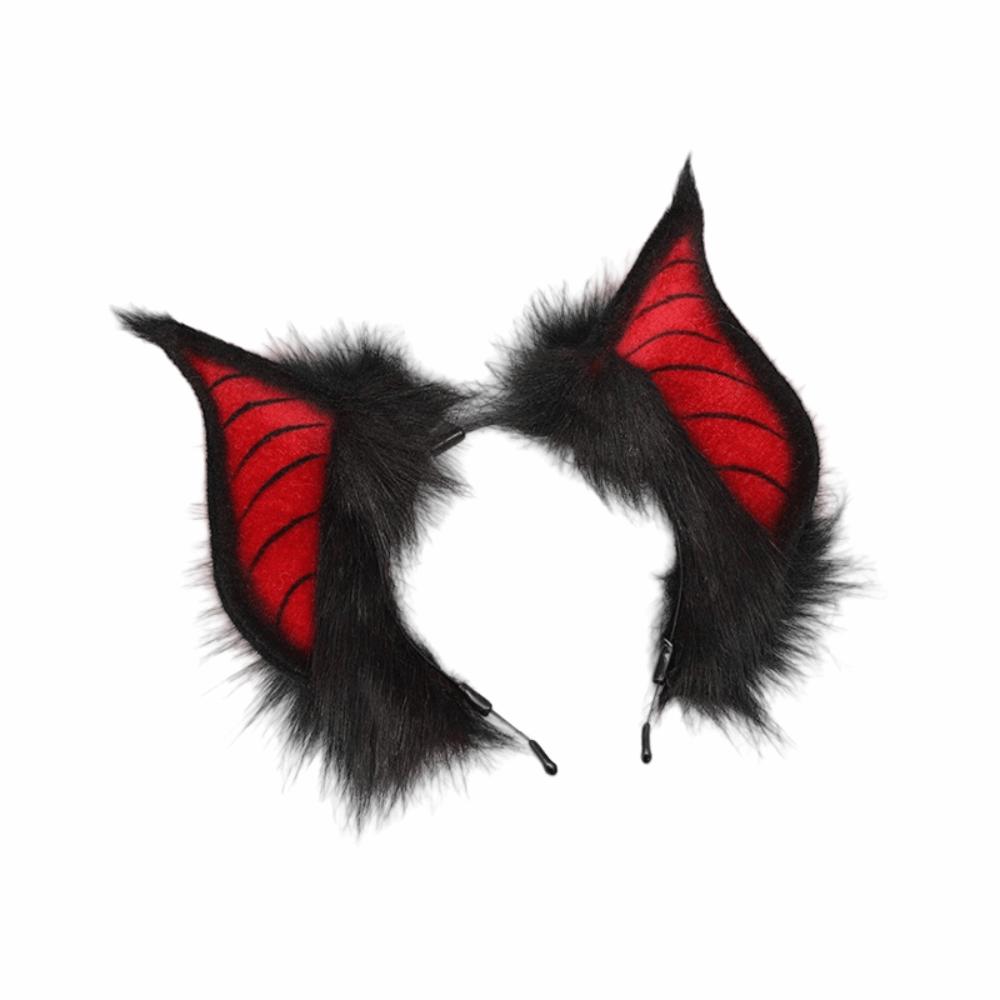 Furry Halloween Costume Cosplay Props DIY Devil's Sweetheart Tail Casual Bat Wings  All Saints' Day
