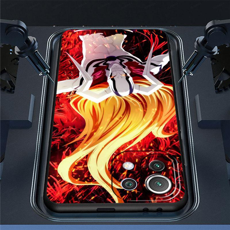 Case For Xiaomi Mi 11 Lite 5G NE 11T Pro 10T 9T 12 12T 12S 12X 11X 11i Note 10 9 Silicone TPU Phone Cover Kurosaki Ichigo Bleach