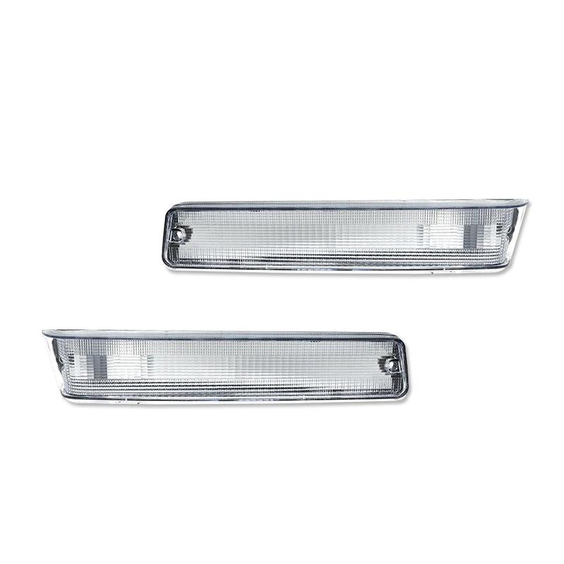 Front Bumper Turn Signal Light DRL Housings For Ford F-150 Trucks 1973-1979 & Bronco 1978 1979, No Bulb/Socket, Car Accessories Clear Lens
