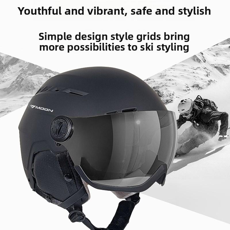 Lyžiarske prilby Pánske a dámske Zimné športové okuliare Integrované snehové prilby Snowboardový kompletný set vybavenia Plné prilby na lyžovanie