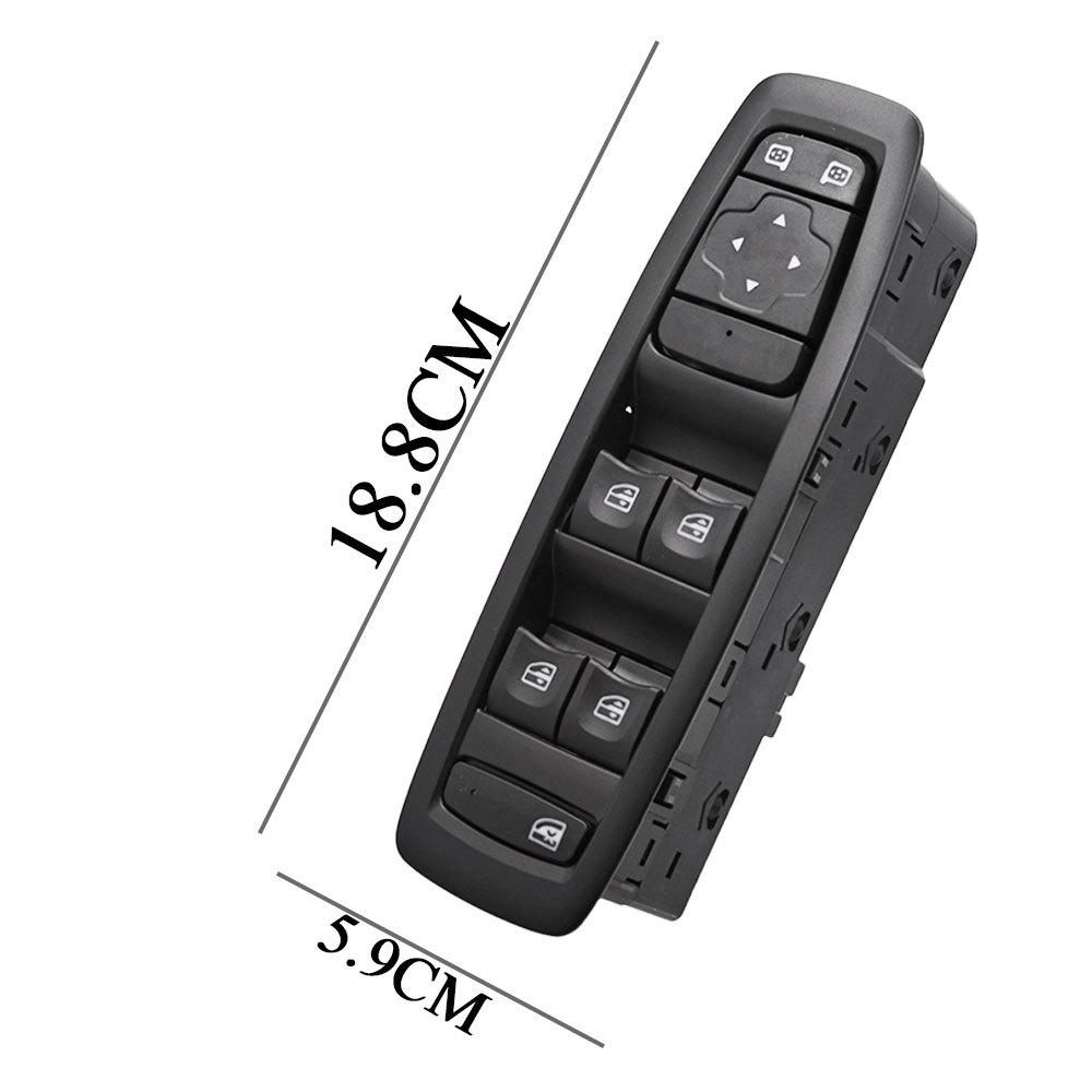 254015253R: Passend für 2015-2023 Renault Megane Hauptschalter für elektrische Fensterheber