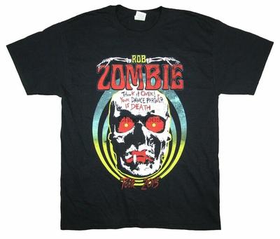Rob Zombie Dance Partner Tour '15 Black Unisex T-Shirt