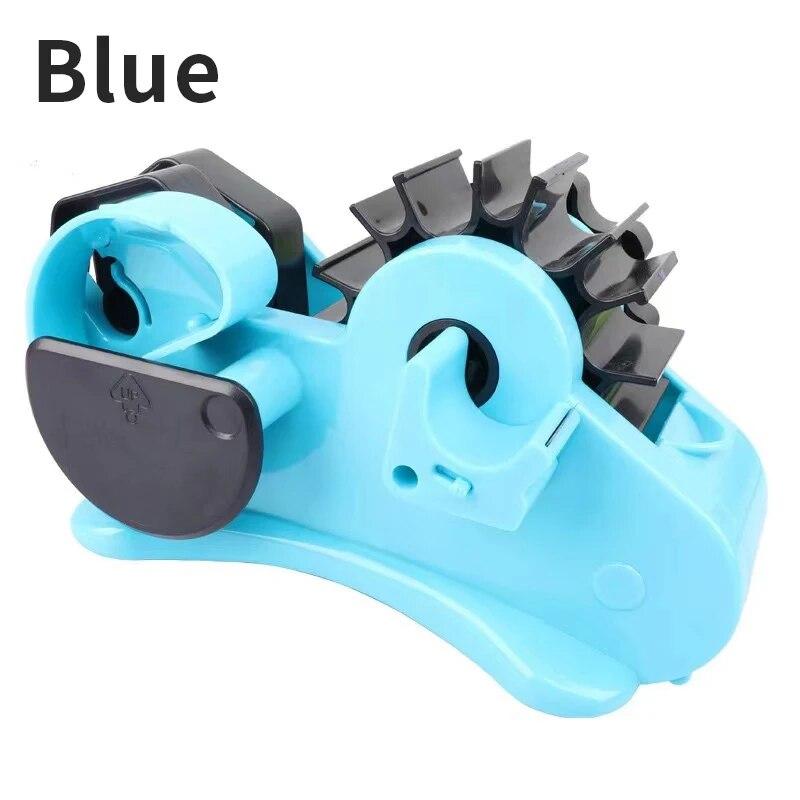 Многофункциональный держатель для ленты, резак для ленты, фиолетовый, большой ролик, резак для бумаги, настольный полуавтоматический диспенсер для прозрачной ленты